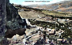 CONSTANTINE - VUE SUR LE MOULIN LAVIE